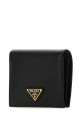Black leather wallet Black PRADA (1MV204QHH)