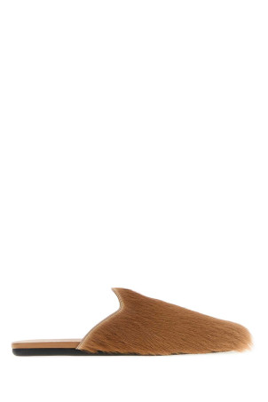 Camel calf hair slippers PRADA (1S008OFDD052HIO) Camel calf hair slippers PRADA (1S008OFDD052HIO)
