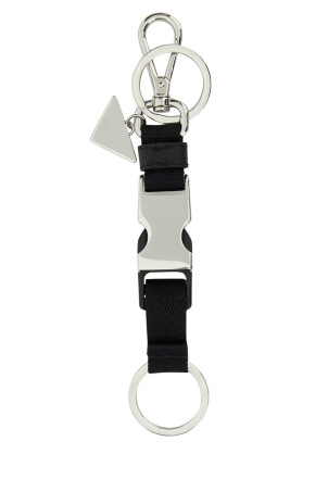 Black fabric keyring Black PRADA (2PT0132DMN) Black fabric keyring Black PRADA (2PT0132DMN)