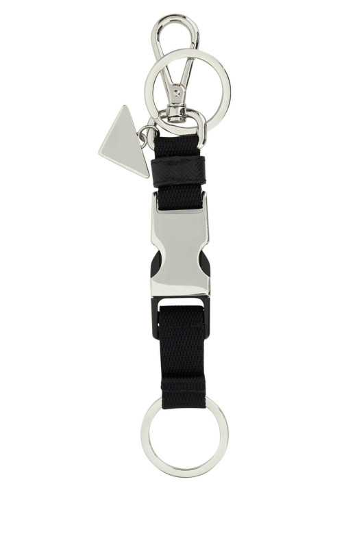 Black fabric keyring Black PRADA (2PT0132DMN) Black fabric keyring Black PRADA (2PT0132DMN)