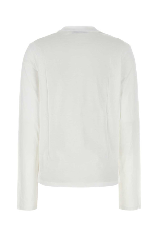 White cotton t-shirt Black PRADA (34630SOOO15ZG) White cotton t-shirt Black PRADA (34630SOOO15ZG)