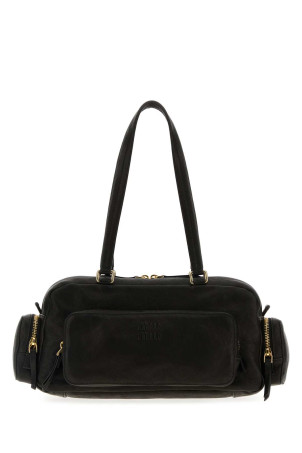Black leather shoulder bag Black MIU MIU (5BB1752CV4) Black leather shoulder bag Black MIU MIU (5BB1752CV4)