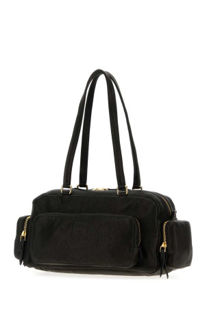 Black leather shoulder bag Black MIU MIU (5BB1752CV4) Black leather shoulder bag Black MIU MIU (5BB1752CV4)