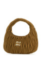 Khaki suede handbag MIU MIU (5BC125VOOYAB7O) Khaki suede handbag MIU MIU (5BC125VOOYAB7O)