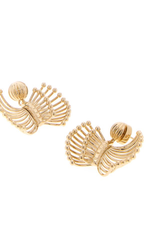 Золоті металеві сережки MIU MIU (5IO3232IEV) Золоті металеві сережки MIU MIU (5IO3232IEV)