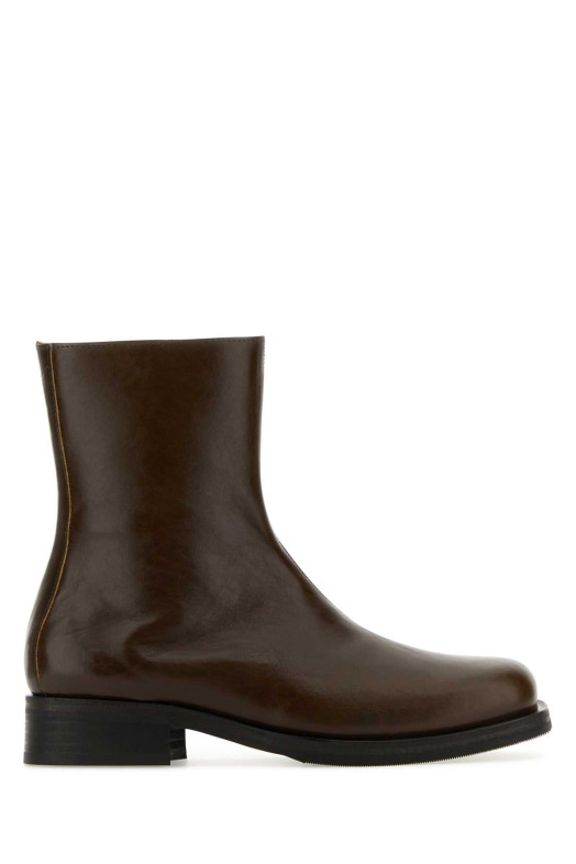 Chocolate leather Camion ankle boots OUR LEGACY (A3207CO)