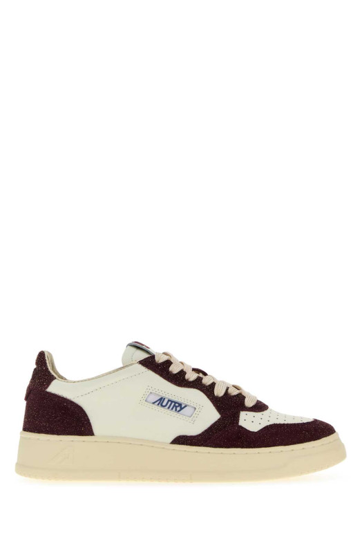 Two-tone leather Medalist sneakers AUTRY (AULW)