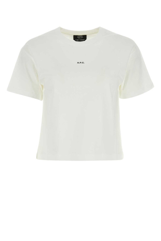 White cotton t-shirt A.P.C. (COHBWF26387) White cotton t-shirt A.P.C. (COHBWF26387)
