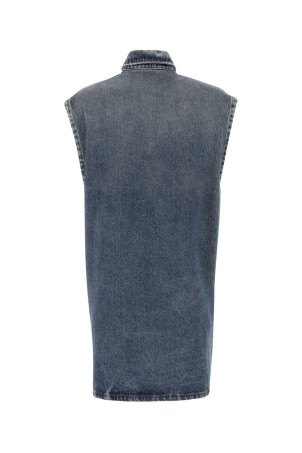 Denim sleeveless shirt PRADA (GFC047S23112O0)