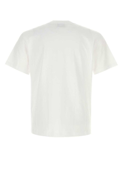 White cotton t-shirt White AMI (HTS346724) White cotton t-shirt White AMI (HTS346724)