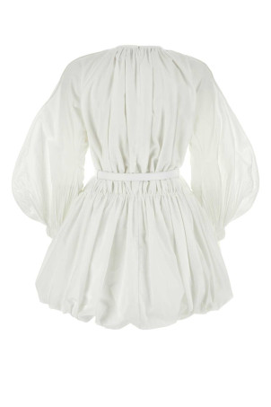 White cotton mini dress White JIL SANDER (J01CT0119J45002) White cotton mini dress White JIL SANDER (J01CT0119J45002)