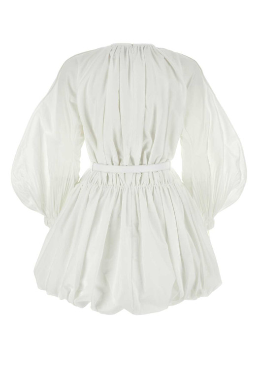 White cotton mini dress White JIL SANDER (J01CT0119J45002) White cotton mini dress White JIL SANDER (J01CT0119J45002)