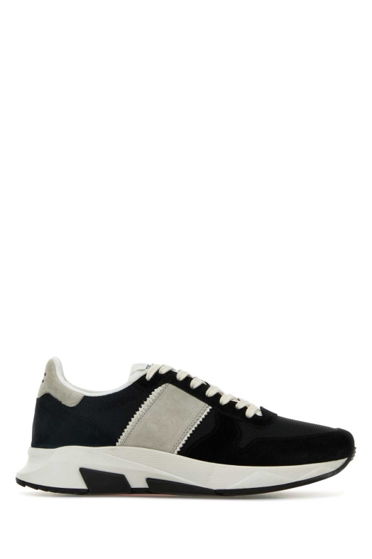 Black mesh and suede sneakers TOM FORD (J1389LCL427N) Black mesh and suede sneakers TOM FORD (J1389LCL427N)
