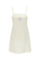 White linen blend mini dress MIU MIU (MF5875SOOO17LV)