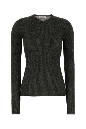 Multicolor viscose blend top MIU MIU (MML00YSOOO176W) Multicolor viscose blend top MIU MIU (MML00YSOOO176W)