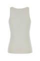 White cotton tank top Black MIU MIU (MMV310SOOO18HY) White cotton tank top Black MIU MIU (MMV310SOOO18HY)