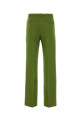 Зелені еластичні штани з віскозної суміші MIU MIU (MP1931SOOO18FQ)