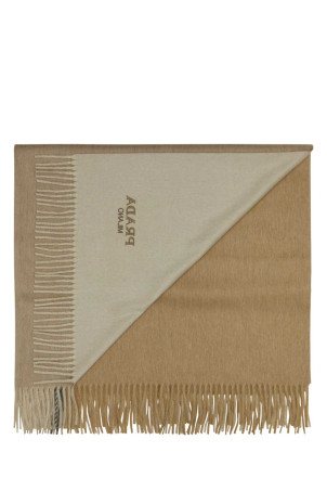 Two-tone cashmere blend blanket PRADA (OX1012H068)