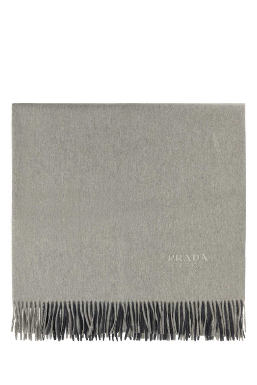 Two-tone cashmere blend blanket PRADA (OX1012H068)