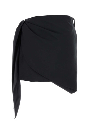 Midnight blue mohair blend mini skirt Blue PRADA (P114ZSOOO12I1) Midnight blue mohair blend mini skirt Blue PRADA (P114ZSOOO12I1)