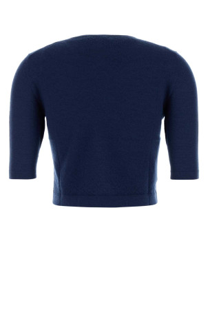 Blue cashmere sweater PRADA (P24L2ZSOOO16NZ) Blue cashmere sweater PRADA (P24L2ZSOOO16NZ)