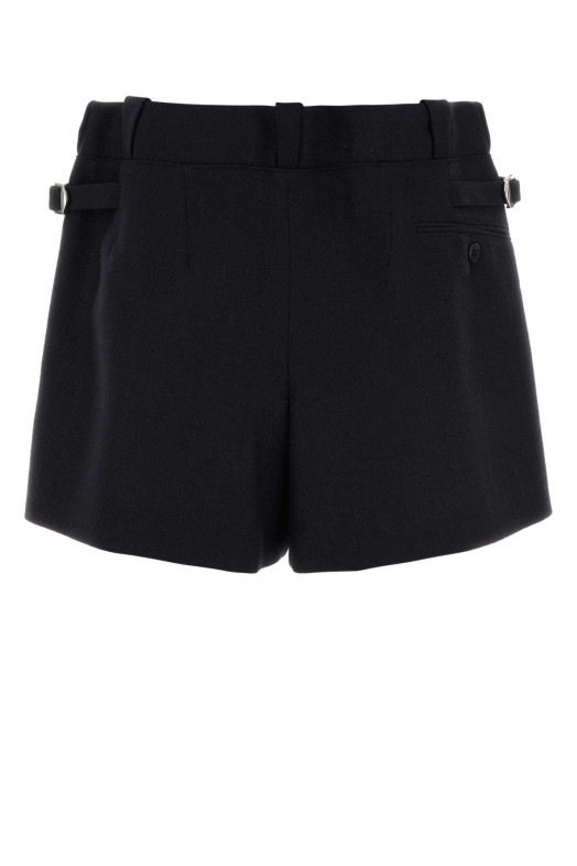 Midnight blue wool shorts Blue PRADA (P273JGSOOO17YU)