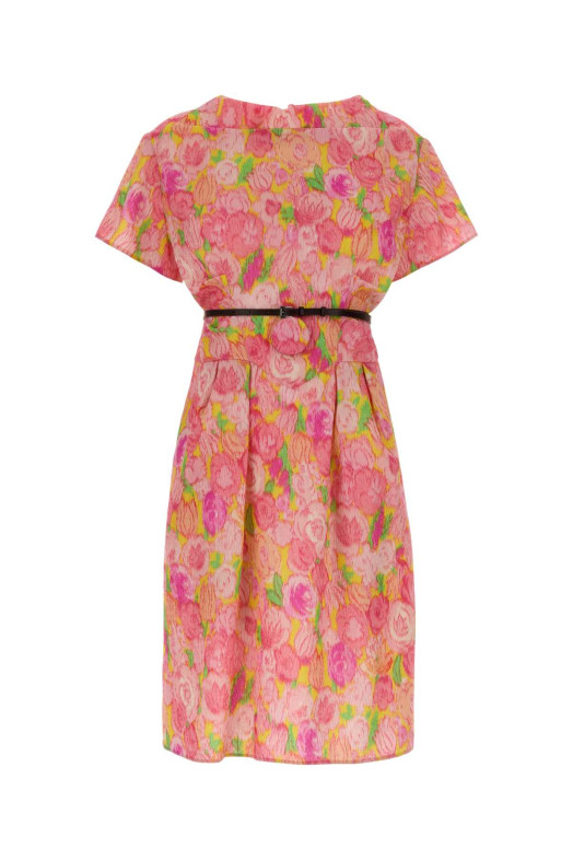 Printed silk blend dress PRADA (P3Q66KSOOO18E7)