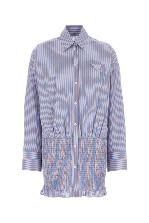 Embroidered poplin shirt PRADA (P492HRSOOO16PF)