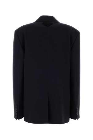 Midnight blue wool blazer Blue PRADA (P570PSOOO17VZ) Midnight blue wool blazer Blue PRADA (P570PSOOO17VZ)