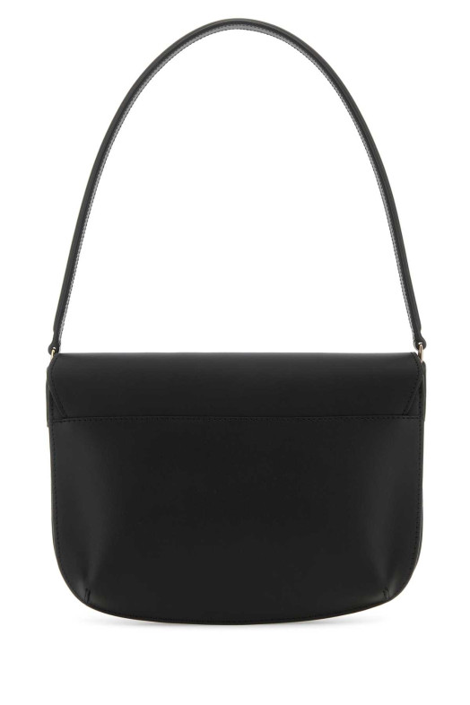 Black leather Sara shoulder bag Black A.P.C. (PXAWVF61526)