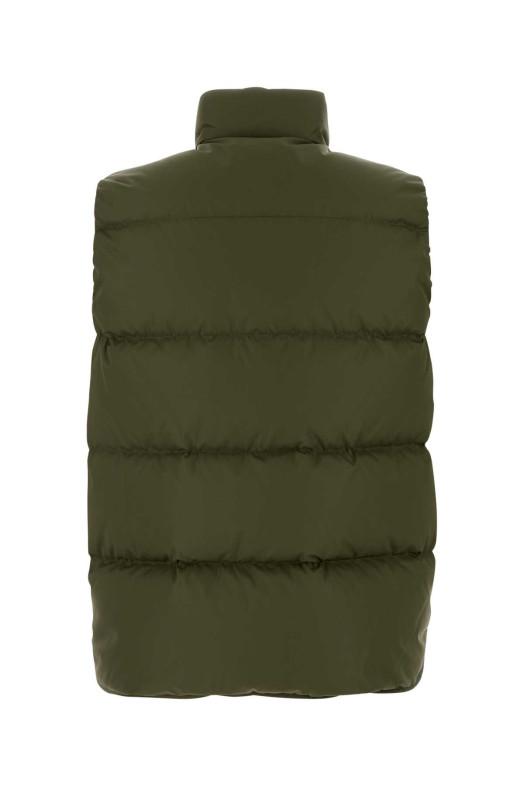 Army green Re-Nylon sleeveless down jacket PRADA (SGC861SOOO17PM) Army green Re-Nylon sleeveless down jacket PRADA (SGC861SOOO17PM)