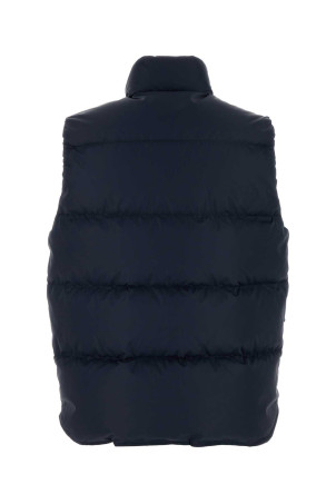 Navy blue Re-Nylon sleeveless down jacket PRADA (SGC861SOOO17PM) Navy blue Re-Nylon sleeveless down jacket PRADA (SGC861SOOO17PM)