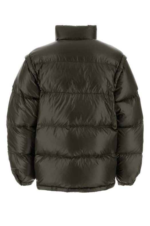 Olive green nylon down jacket PRADA (SGC863SOOO17XS) Olive green nylon down jacket PRADA (SGC863SOOO17XS)