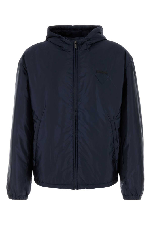Navy blue Re-Nylon padded jacket PRADA (SGC913SOOO1WQ9) Navy blue Re-Nylon padded jacket PRADA (SGC913SOOO1WQ9)