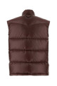 Chocolate Re-Nylon sleeveless down jacket PRADA (SGC996SOOO17XS) Chocolate Re-Nylon sleeveless down jacket PRADA (SGC996SOOO17XS)