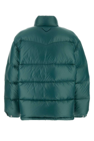 Teal green Re-Nylon down jacket PRADA (SGC997SOOO17XS) Teal green Re-Nylon down jacket PRADA (SGC997SOOO17XS)