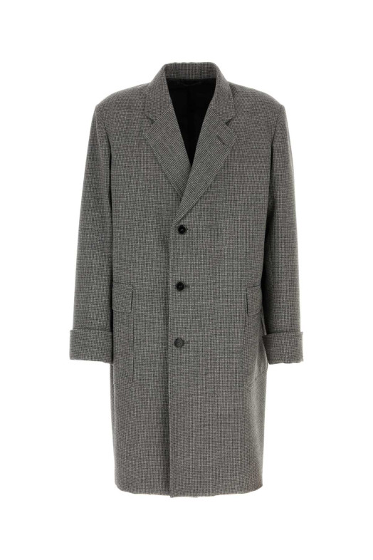 Embroidered wool blend coat PRADA (UC544ISOOO17C0) Embroidered wool blend coat PRADA (UC544ISOOO17C0)