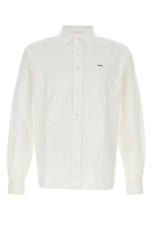 White oxford shirt Black PRADA (UCN611SWMO1833) White oxford shirt Black PRADA (UCN611SWMO1833)