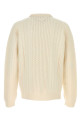 White wool sweater Black PRADA (UMF131SOOO172U) White wool sweater Black PRADA (UMF131SOOO172U)
