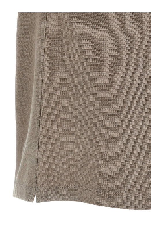 Piqué polo shirt Beige Piqué polo shirt Beige