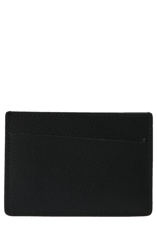 Stitching card holder Black Stitching card holder Black