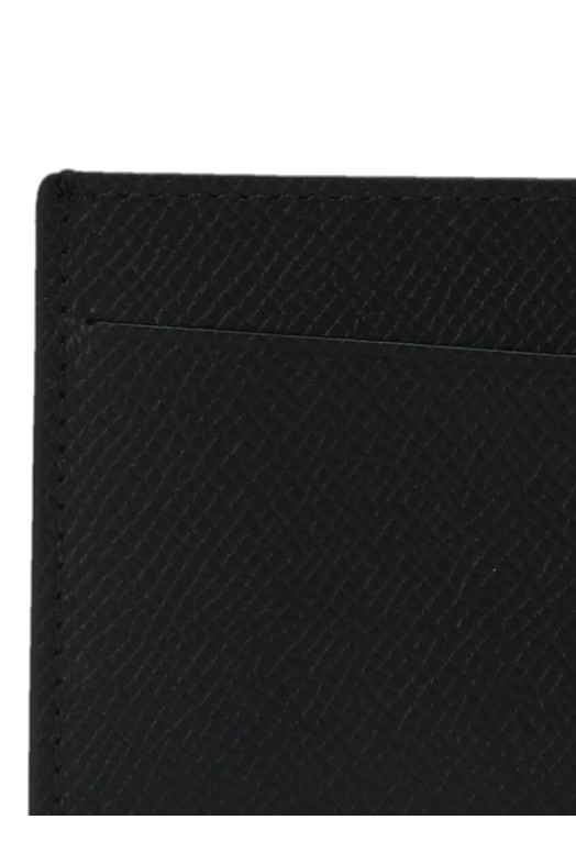 Stitching card holder Black Stitching card holder Black