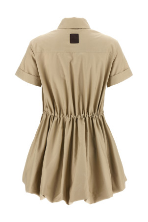 Шкіряна сукня на шнурку Бежева LOEWE S359Y09XJF2140 Шкіряна сукня на шнурку Бежева LOEWE S359Y09XJF2140