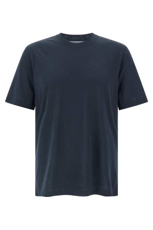 Silk t-shirt Blue Silk t-shirt Blue