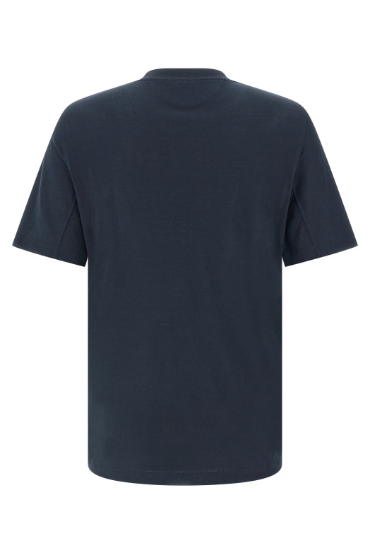 Silk t-shirt Blue Silk t-shirt Blue