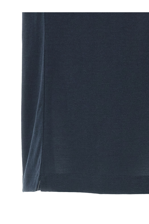 Silk t-shirt Blue Silk t-shirt Blue