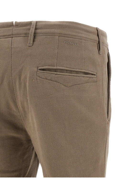 Honeycomb pants Beige