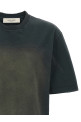 Used dyed cotton t-shirt Black Used dyed cotton t-shirt Black