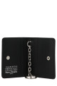 'Stitching' card holder. Black 'Stitching' card holder. Black