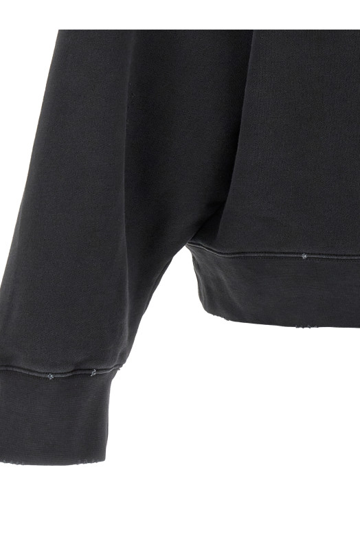 Толстовка «Crossroads Bears» Черная PMBA026S25FLE00410841084 Толстовка «Crossroads Bears» Черная PMBA026S25FLE00410841084